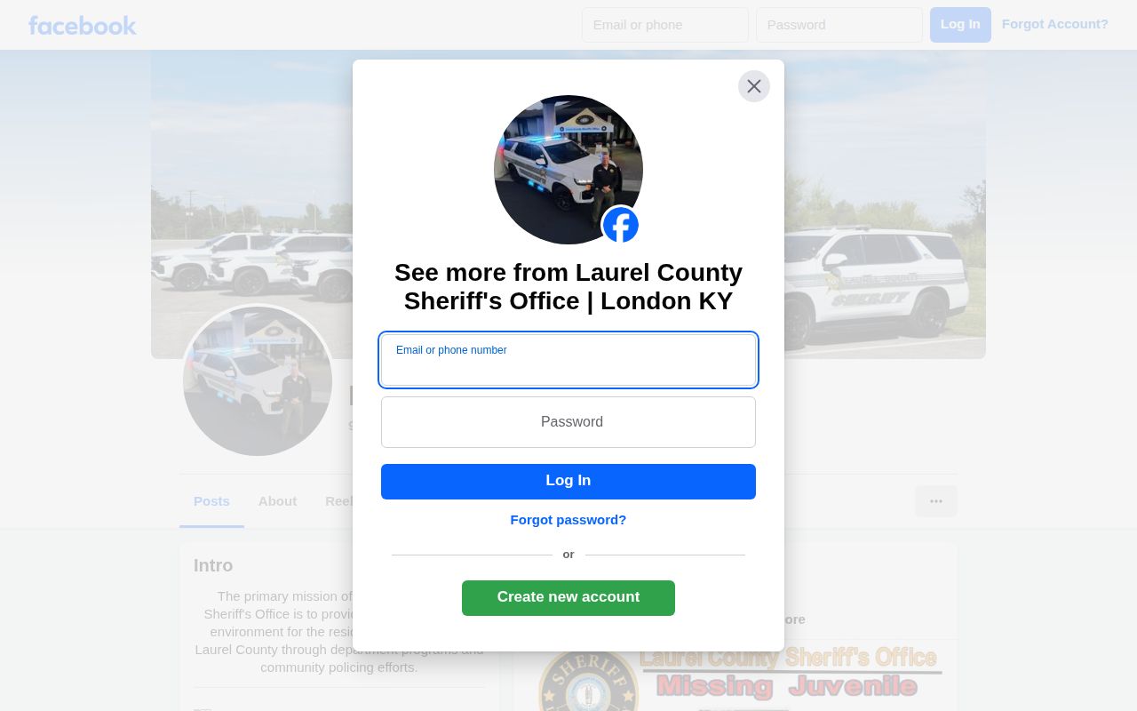 Laurel County Sheriff most wanted and arrest alert channel